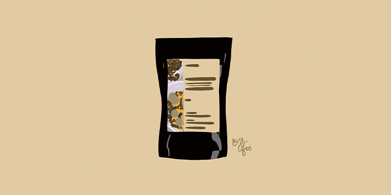 illustration packaging granola